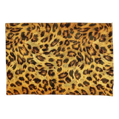 Trendy Leopard Skin Design Pattern Pillow Case