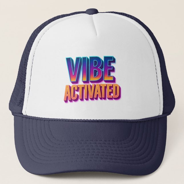 Trendy Lifestyle & Aesthetic Outdoor Streetwear Trucker Hat (Front)
