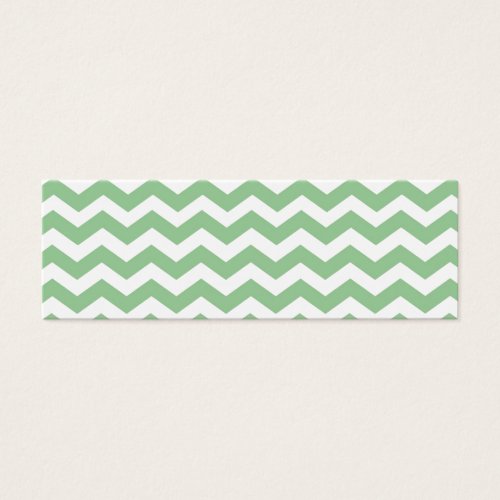 Trendy lime green chevron zigzag pattern, classic, business card template