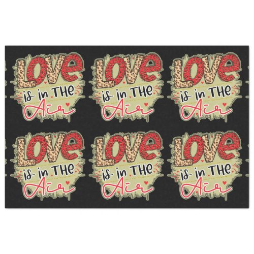 Trendy Love Air Valentines Day Tissue Paper
