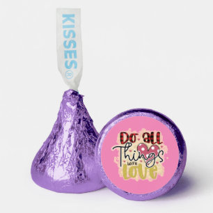 Trendy Love Glitter Valentines Day Hershey®'s Kisses®