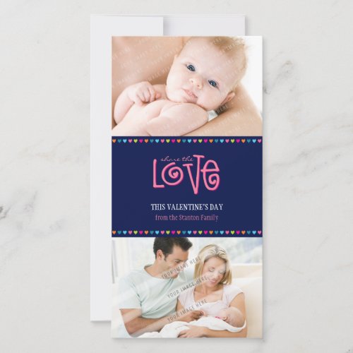 TRENDY LOVE PHOTOCARD  LOVELETTERS 1P HOLIDAY CARD