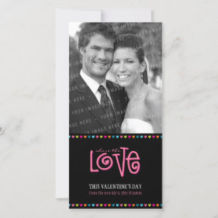 TRENDY LOVE PHOTOCARD :: LOVELETTERS 2P HOLIDAY CARD