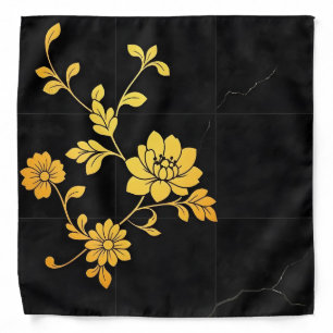 Trendy Luxury Elegant Floral Collection Bandana