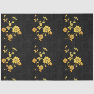 Trendy Luxury Elegant Floral Collection Tissue Paper