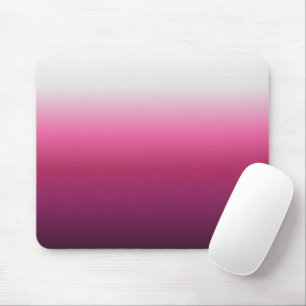 trendy magenta maroon marsala burgundy ombre mouse pad