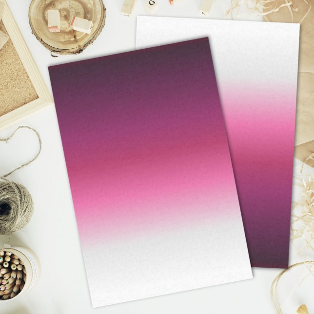 trendy magenta maroon marsala burgundy ombre tissue paper (trendy magenta maroon marsala burgundy ombre tissue paper)