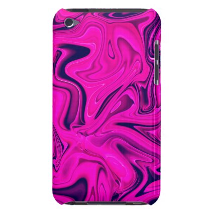 Trendy Marble in Pink, Purple, Ultra Violet Barely There iPod Case