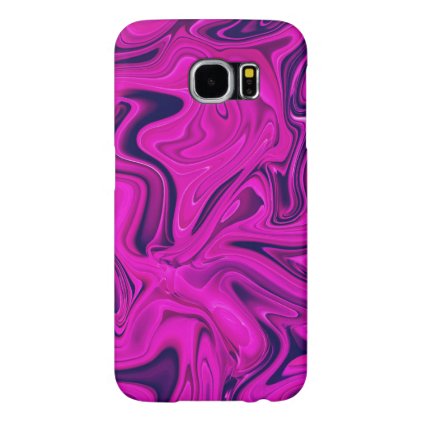 Trendy Marble in Pink, Purple, Ultra Violet Samsung Galaxy S6 Case