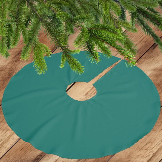Trendy Medium Bluish Green - Polyester Tree Skirt (Creator Uploaded)
