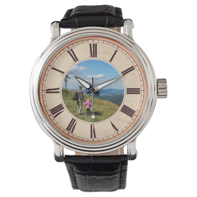 TRENDY MEMORABLE MOMENTS PERSONALIZED PICTURE WATCH (Front)