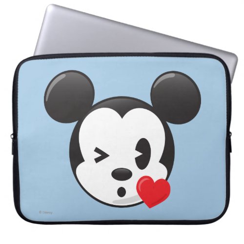 Trendy Mickey  Flirty Emoji Laptop Sleeve