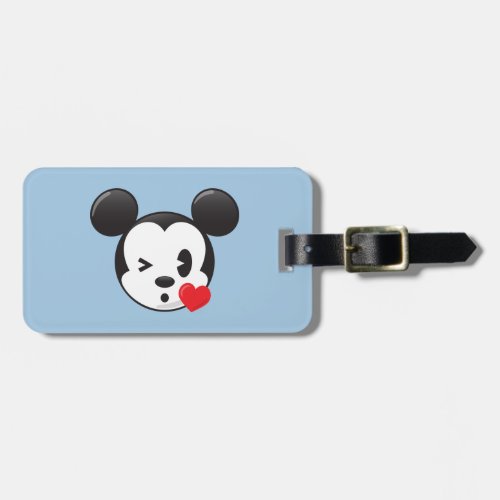 Trendy Mickey  Flirty Emoji Luggage Tag