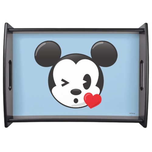 Trendy Mickey  Flirty Emoji Serving Tray