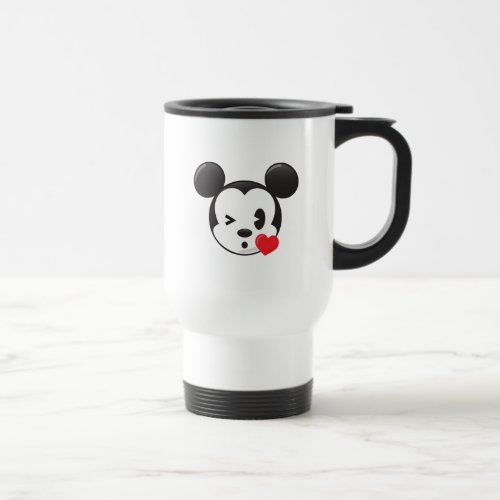 Trendy Mickey  Flirty Emoji Travel Mug