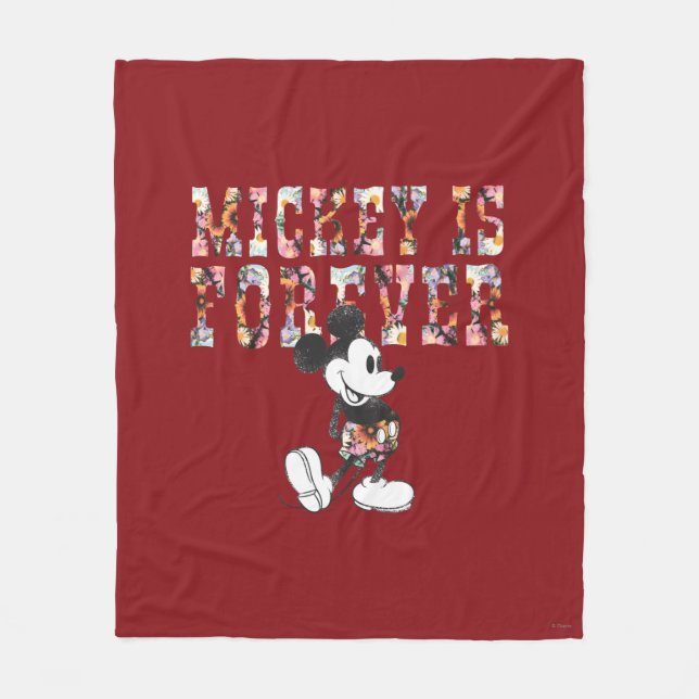 Trendy Mickey | Forever Fleece Blanket (Front)