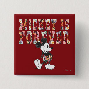 Trendy Mickey   Forever Pinback Button