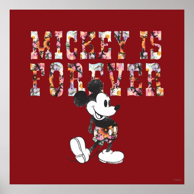 Trendy Mickey | Forever Poster (Front)