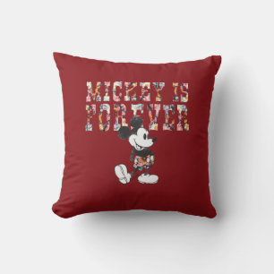 Trendy Mickey Forever Throw Pillow