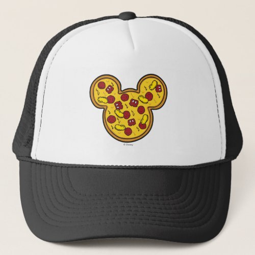 Trendy Mickey  Head_Shaped Pizza Trucker Hat