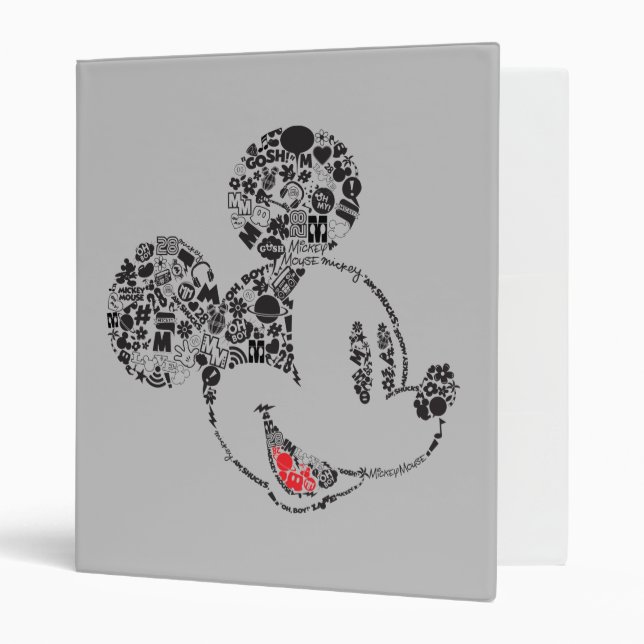 Trendy Mickey | Icons & Phrases Binder (Front/Inside)