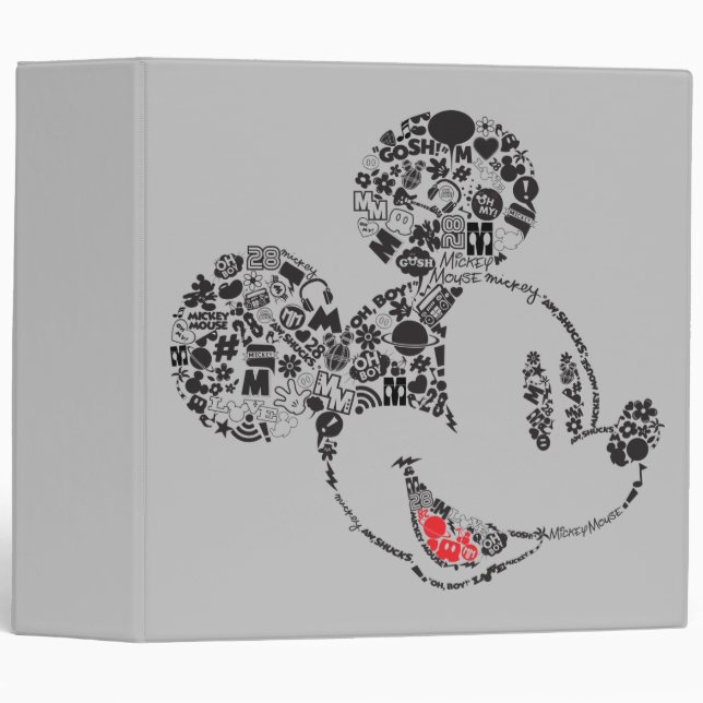 Trendy Mickey | Icons & Phrases Binder (Front/Spine)