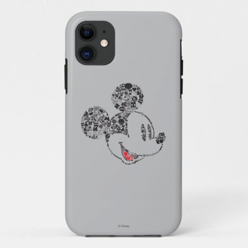 Trendy Mickey  Icons  Phrases iPhone 11 Case