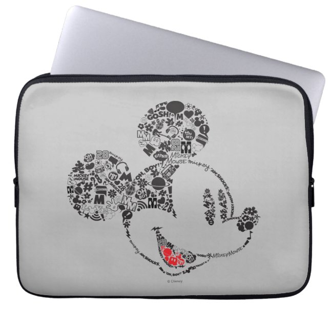 Trendy Mickey | Icons & Phrases Laptop Sleeve (Front)