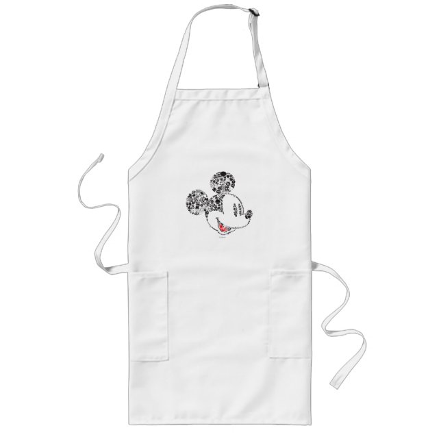 Trendy Mickey | Icons & Phrases Long Apron (Front)