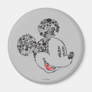 Trendy Mickey   Icons & Phrases Magnet