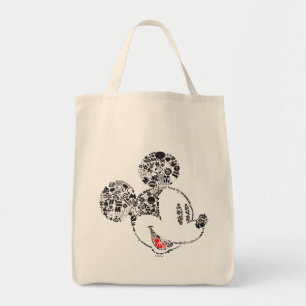 Trendy Mickey   Icons & Phrases Tote Bag