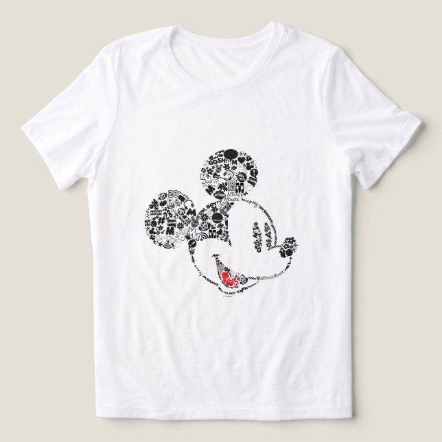 Trendy Mickey | Icons & Phrases Tri-Blend Shirt (Design Front)
