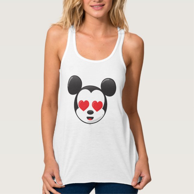 Trendy Mickey | In Love Emoji Tank Top (Front)