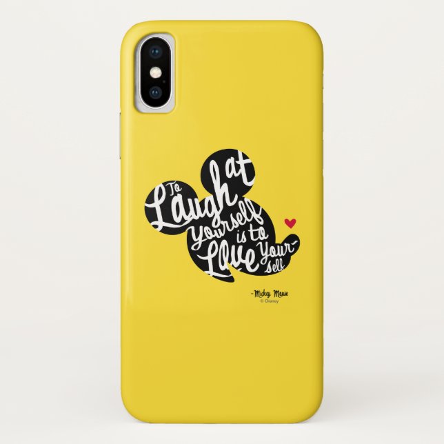 Trendy Mickey | Laugh At Yourself Case-Mate iPhone Case (Back)