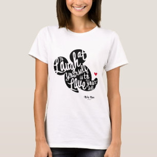 Trendy Mickey Laugh At Yourself T-Shirt