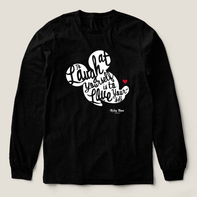 Trendy Mickey | Laugh At Yourself Tri-Blend Shirt (Design Front)