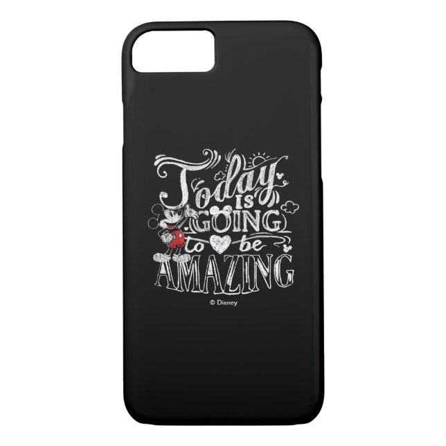 Trendy Mickey | Today Is Going To Be Amazing Case-Mate iPhone Case (Back)