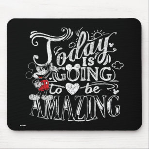 Disney Mouse Pads Zazzle Trendy Mickey Today Is Going To Be Amazing Mouse Pad