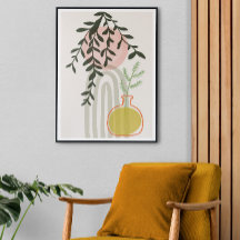 Trendy Mid Century Art For Boho Home Decor