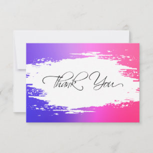 Trendy Mini Thank You Cards With Envelopes