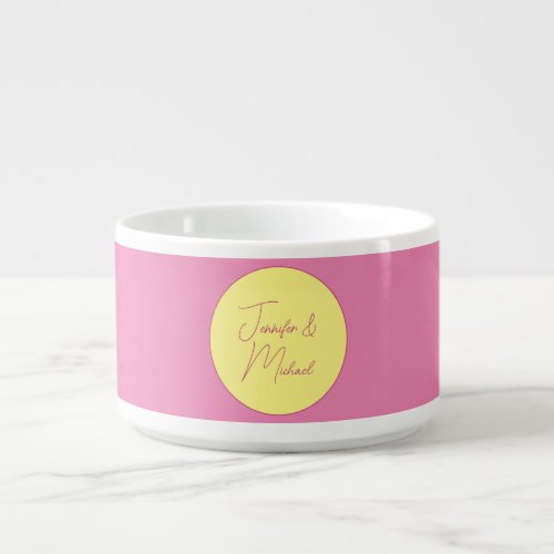 Trendy Minimalist Modern Plain Simple Pastel Color Bowl