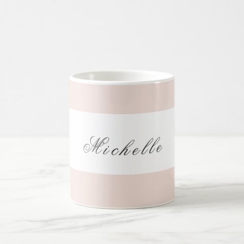 Trendy Minimalist Professional Plain Calligraphy Coffee Mug