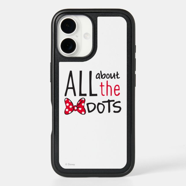 Trendy Minnie | All About The Dots Otterbox iPhone Case (Back)