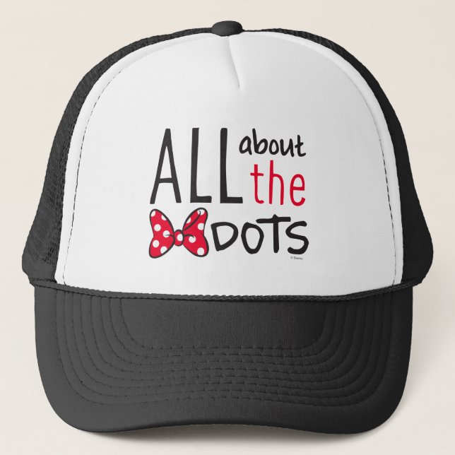 Trendy Minnie | All About The Dots Trucker Hat (Front)