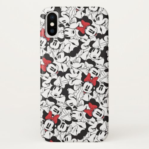 Trendy Minnie  Classic Pattern iPhone X Case