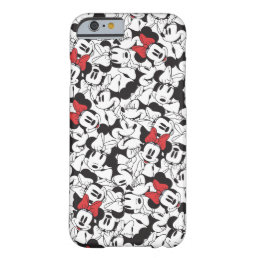 Trendy Minnie | Classic Pattern Barely There iPhone 6 Case