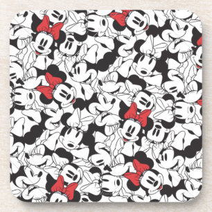 Trendy Minnie Classic Pattern Drink Coaster