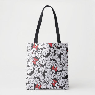 Trendy Minnie Classic Pattern Tote Bag