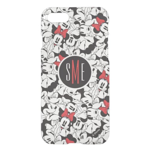 Trendy Minnie  Classic Pattern iPhone SE87 Case