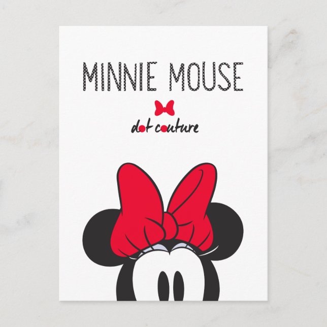 Trendy Minnie | Dot Couture Postcard (Front)